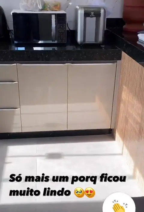 Vídeo de cozinha planejada montada